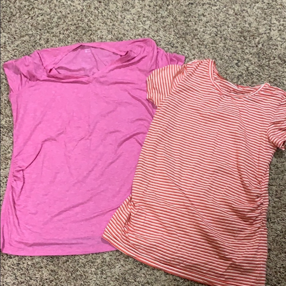 Bundle of Gap Maternity Tees - xL and L